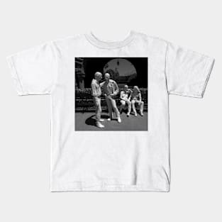 Stanford University Campus. Plaster Sculptures. California 2014 Kids T-Shirt